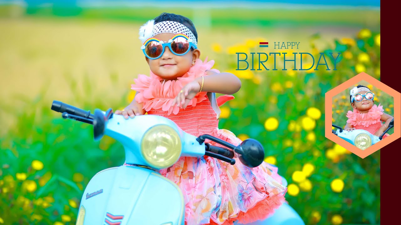 GEETHANSHI | 1ST BIRTHDAY || BABY GIRL || #PRE-BIRTHDAY SONG |Kundana Creations || 9059065444
