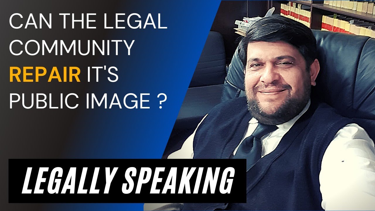 Can the legal community repair its public image?