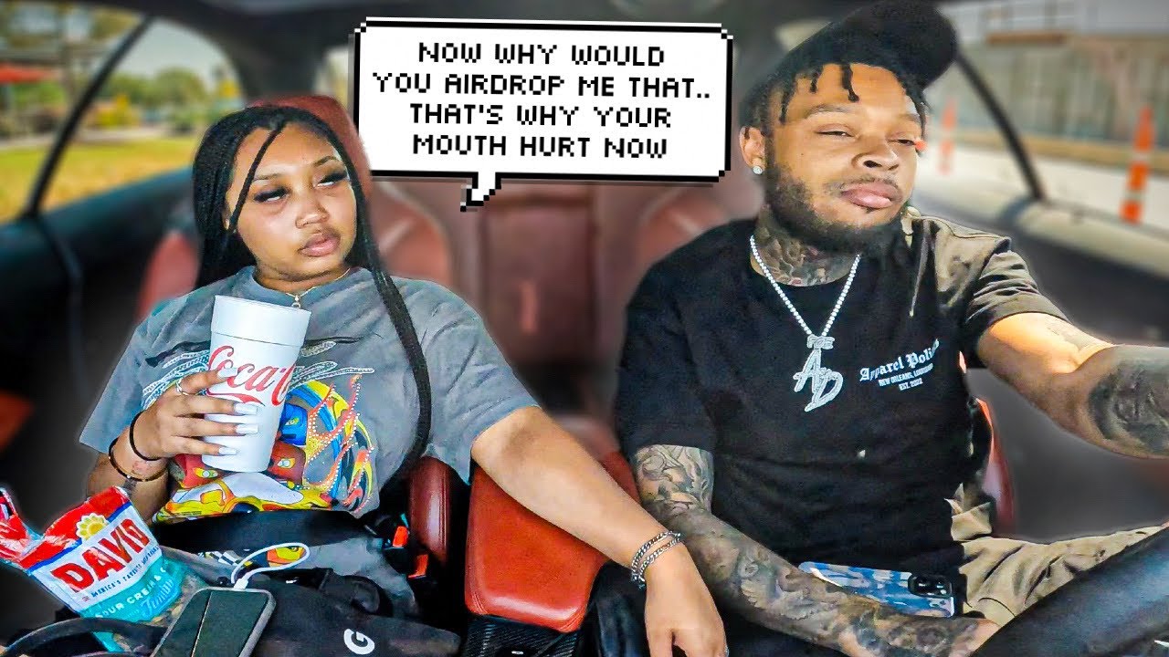 Accidentally AIRDROPPING My Girl A Picture of Me And My Ex Together *She Snaps*