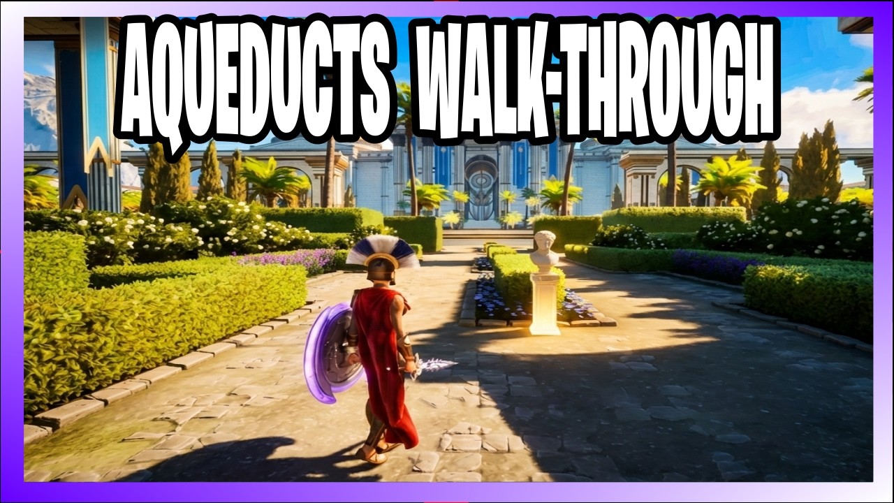 Aqueducts in Poseidon's Temple Tutorial   Dawn of Defiance