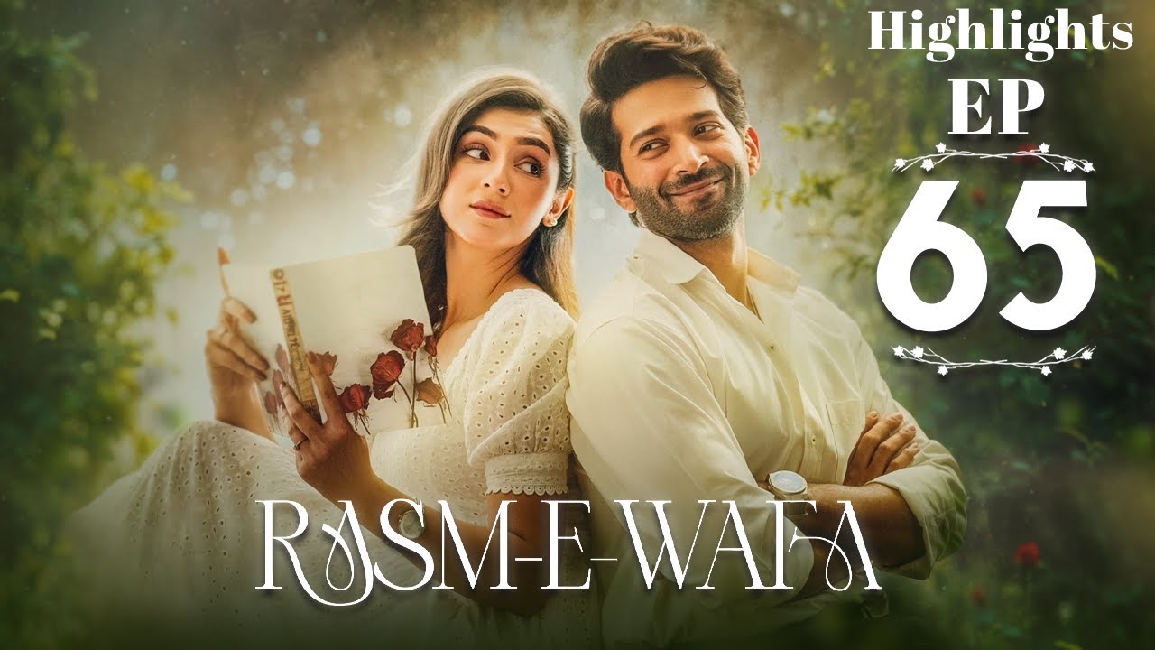 Rasm e Wafa Episode 65 | Highlights |Hina Chaudhary | Arslan Khan