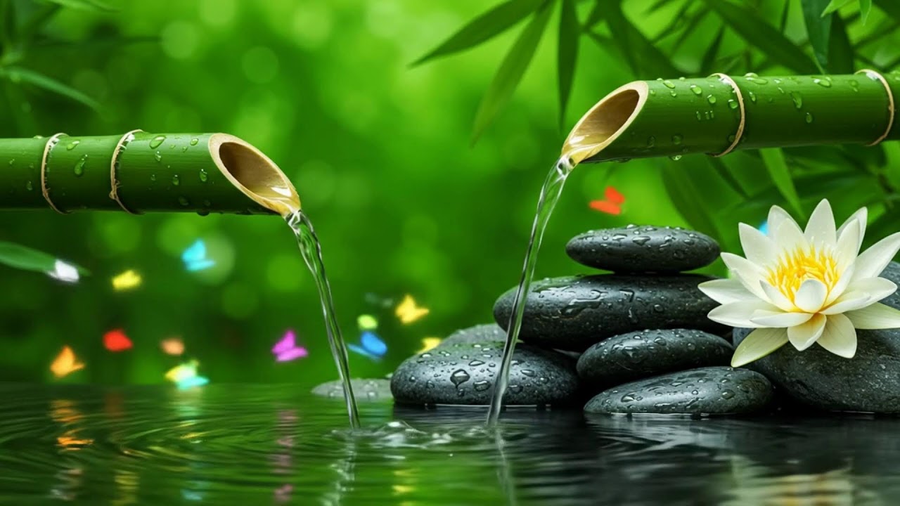 Relaxing Sleep Piano Harmony – Healing Water Sounds to Calm the Mind and Body Energy