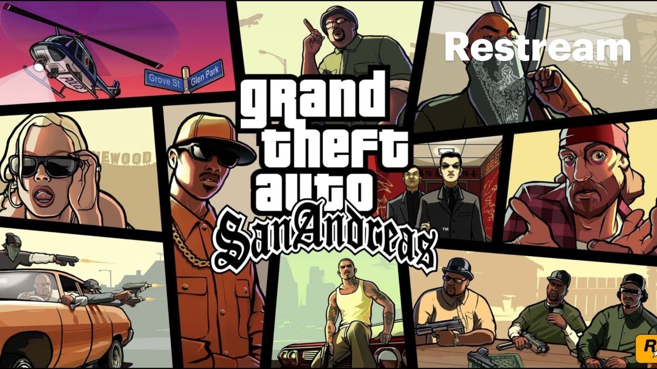 🔴 irl stream GTA San Andreas LIVE