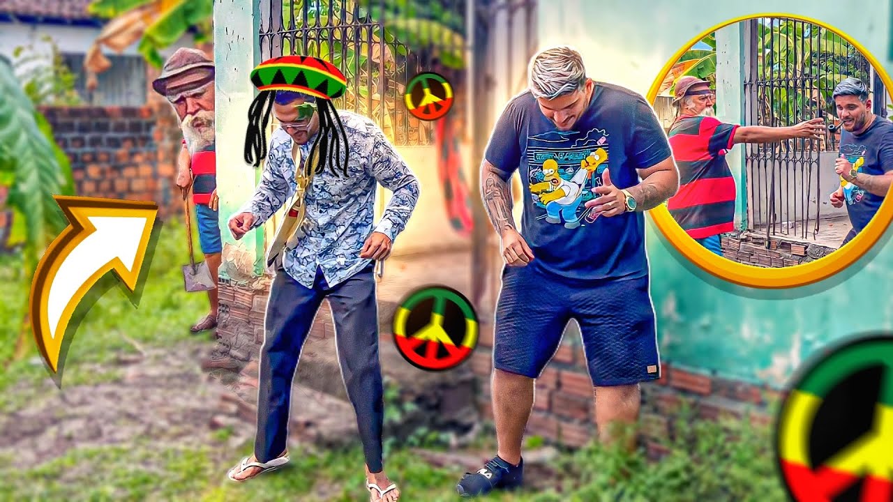 MANETIKIN E DIDINHO NO PASSINHO DO REGGAE | MANETIKIN