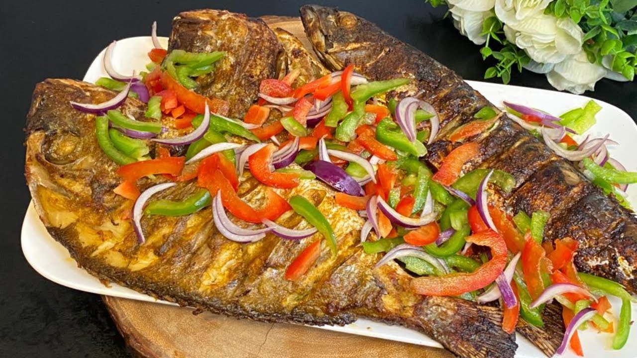 Tasty And Juicy Grilled Red Snapper And Mackerel In The Oven//@MasofsKitchen