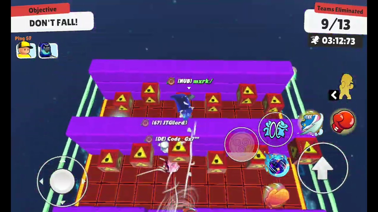 Playing 1 game with Anand gamer in stumble guys #2