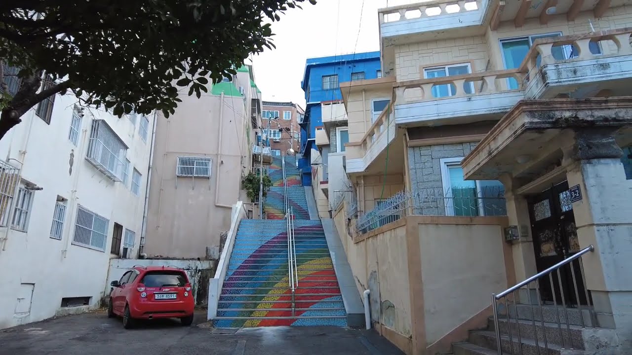 Yeongju 2-dong, Daecheong-dong Street Walk [4K] Пусан | Korea Walking Tours TV