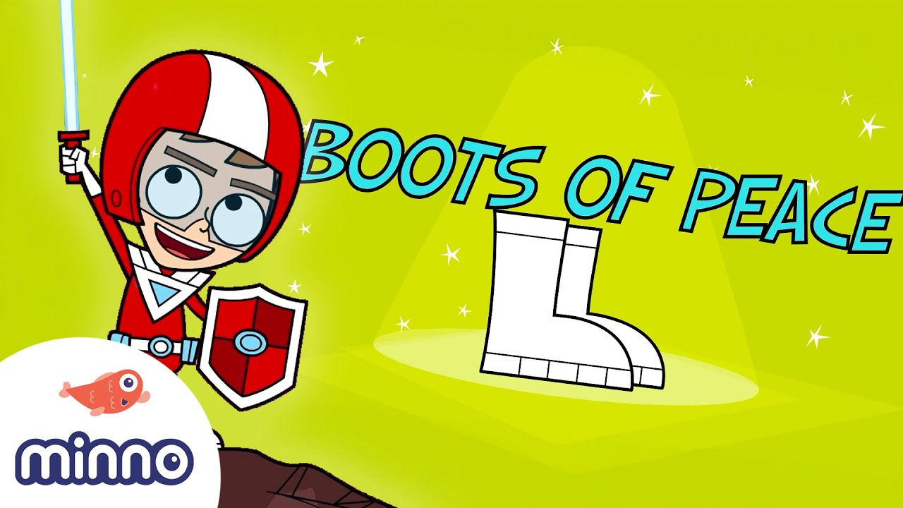 What are the Armor of God's Boots of Peace? | Micah! on Minno - Christian Cartoons for Kids