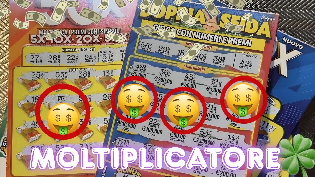 Ho vinto con il moltiplicatore 👏🤑💣🍀💥#grattaevinci #lottery #win 