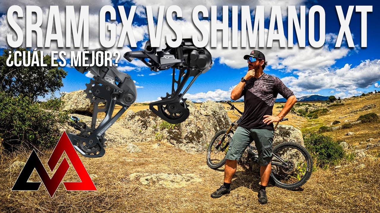 SRAM GX EAGLE VS SHIMANO XT 🤔 ¿Cuál es mejor? 🎯 COMPARATIVA a fondo! - Sector MTB