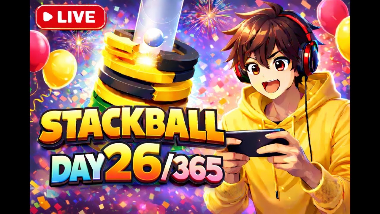 Stack Ball LIVE: Destroying Every Level with Insane Speed | Can We Beat the Impossible Levels