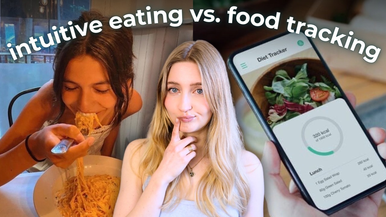Nutritionist explains: Intuitive Eating vs. Tracking | What's BETTER & how to do it right