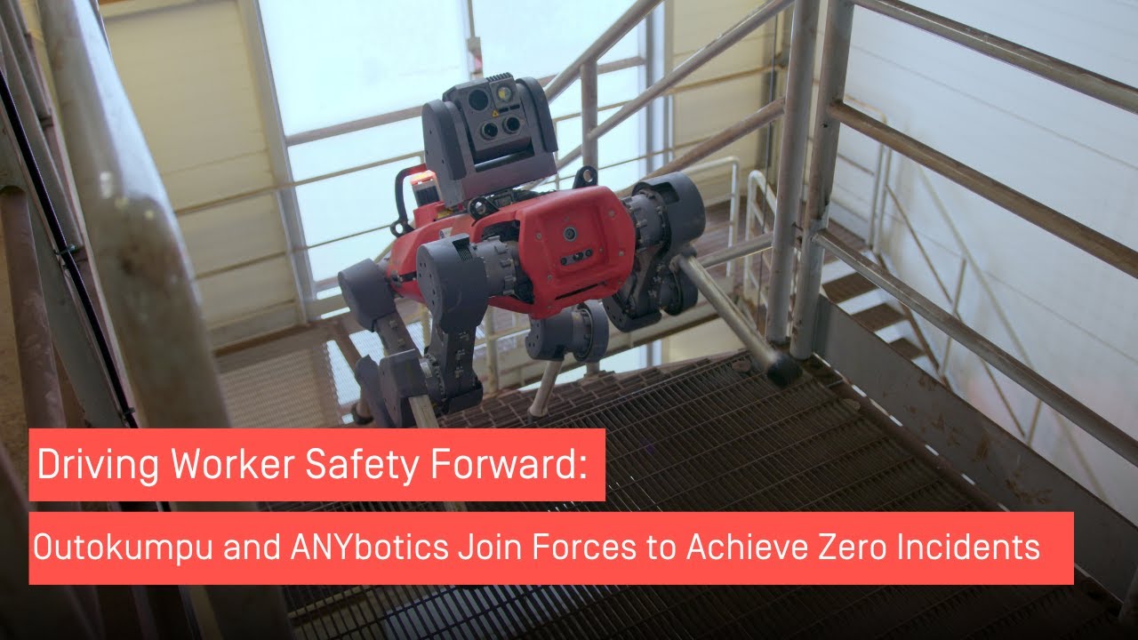 Driving Worker Safety Forward: Outokumpu and ANYbotics Join Forces to Achieve Zero Incidents