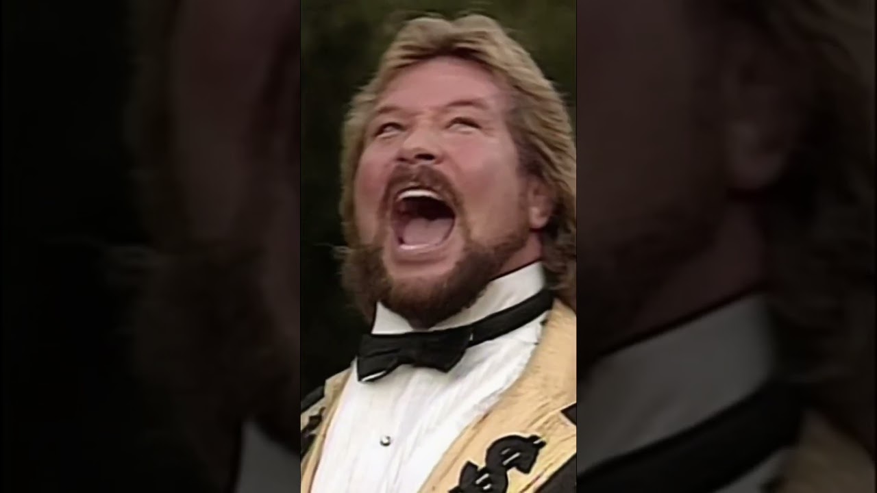 That Iconic laugh tho. The Million Dollar Man Ted DiBiase