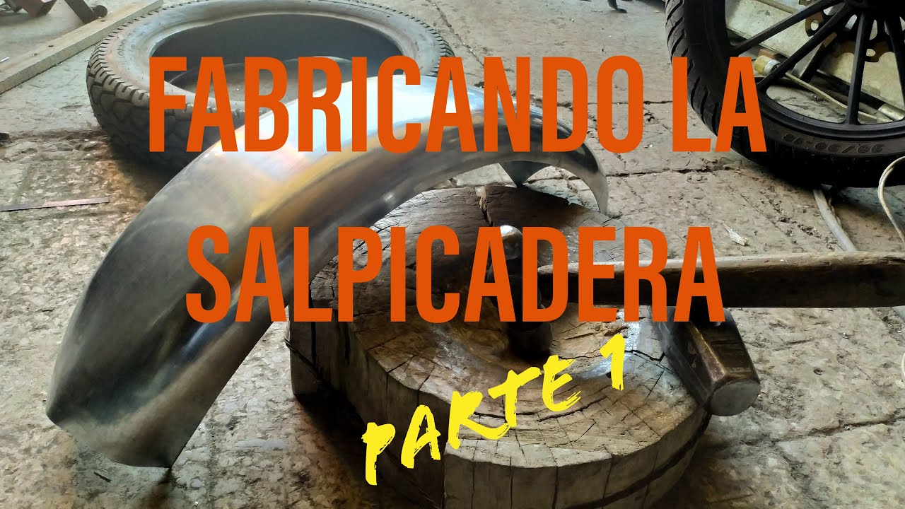 Fabricando salpicadera de Italika RC 150 parte 1/2