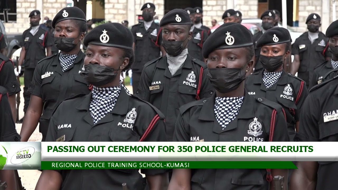 DRILL PERFORMANCE OF 320 POLICE GENERAL RECRUITS AT THE RPTS KUMASI