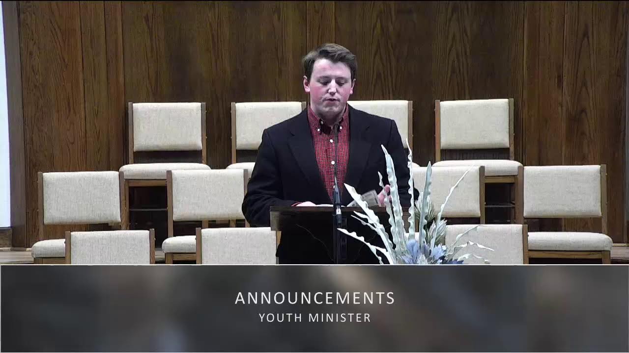 First Baptist Muleshoe for Sunday, January 25, 2026