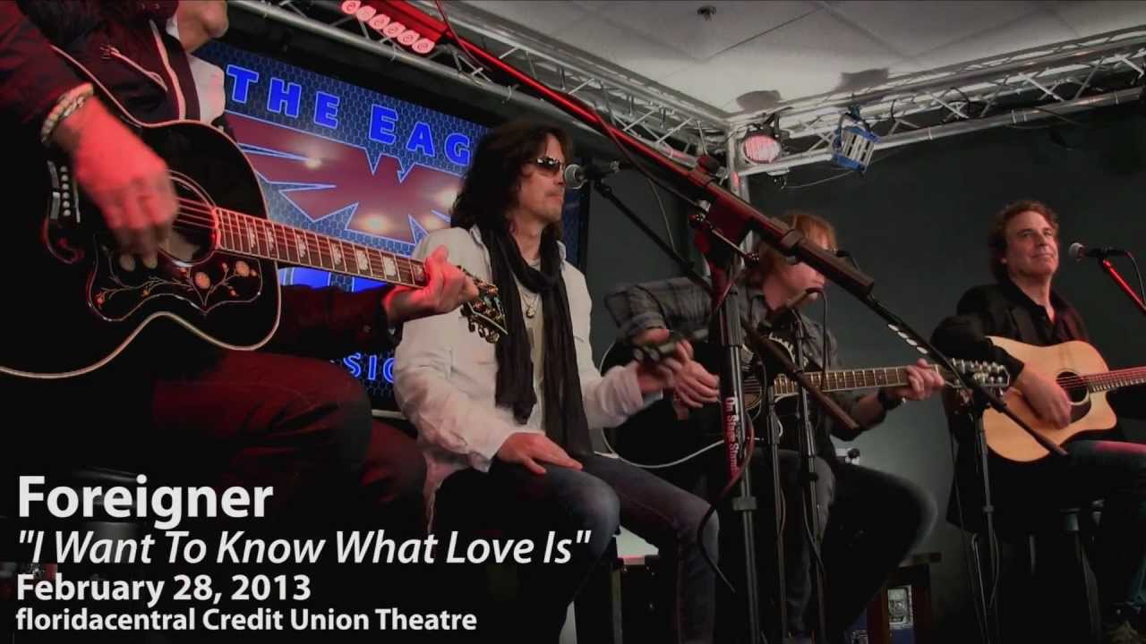 I Want To Know What Love Is (Acoustic)