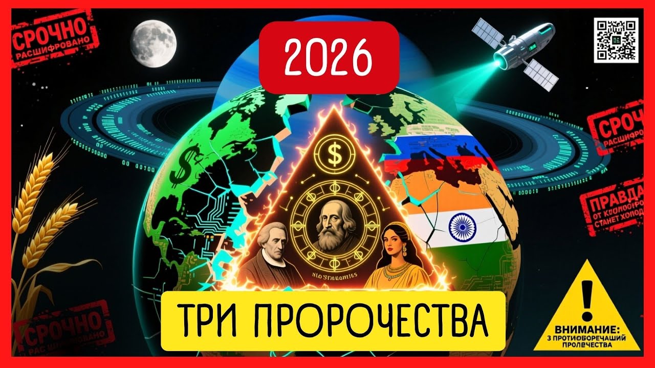 🔥😎 2026 - ГОД РАСПЛАТЫ. ТРИ  ПРОРОЧЕСТВА | Что говорят звезды