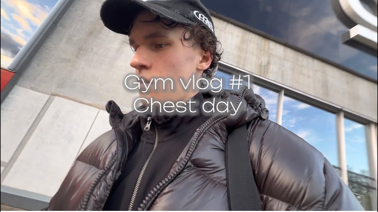 Gym vlog |  тренировка на грудь