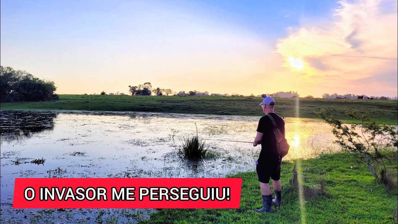 A DENTUÇA ME PERSEGUIU!😱😱 Pescaria em Santo Antônio da Patrulha.