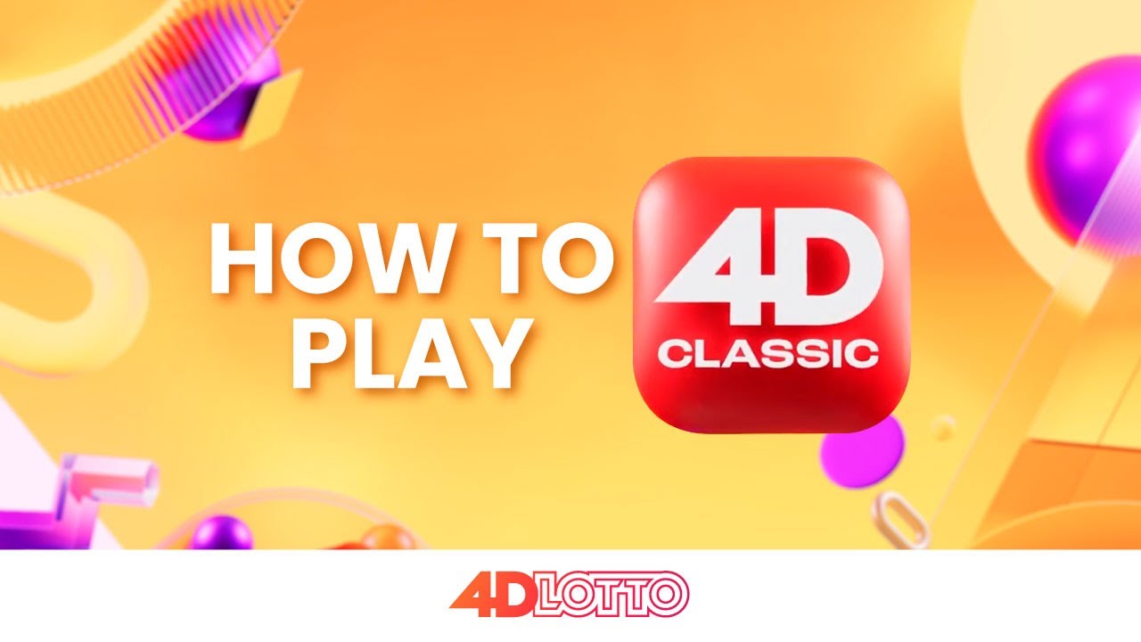 [4D Lotto Australia] How To Play 4D Classic