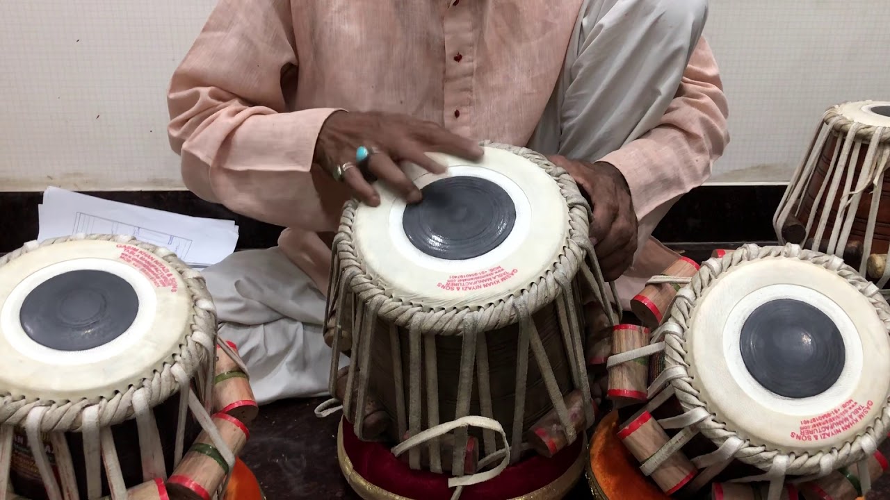 World first awarded best Tabla manufacturers and tabla maker ustad Qasim Khan Niyazi and sons