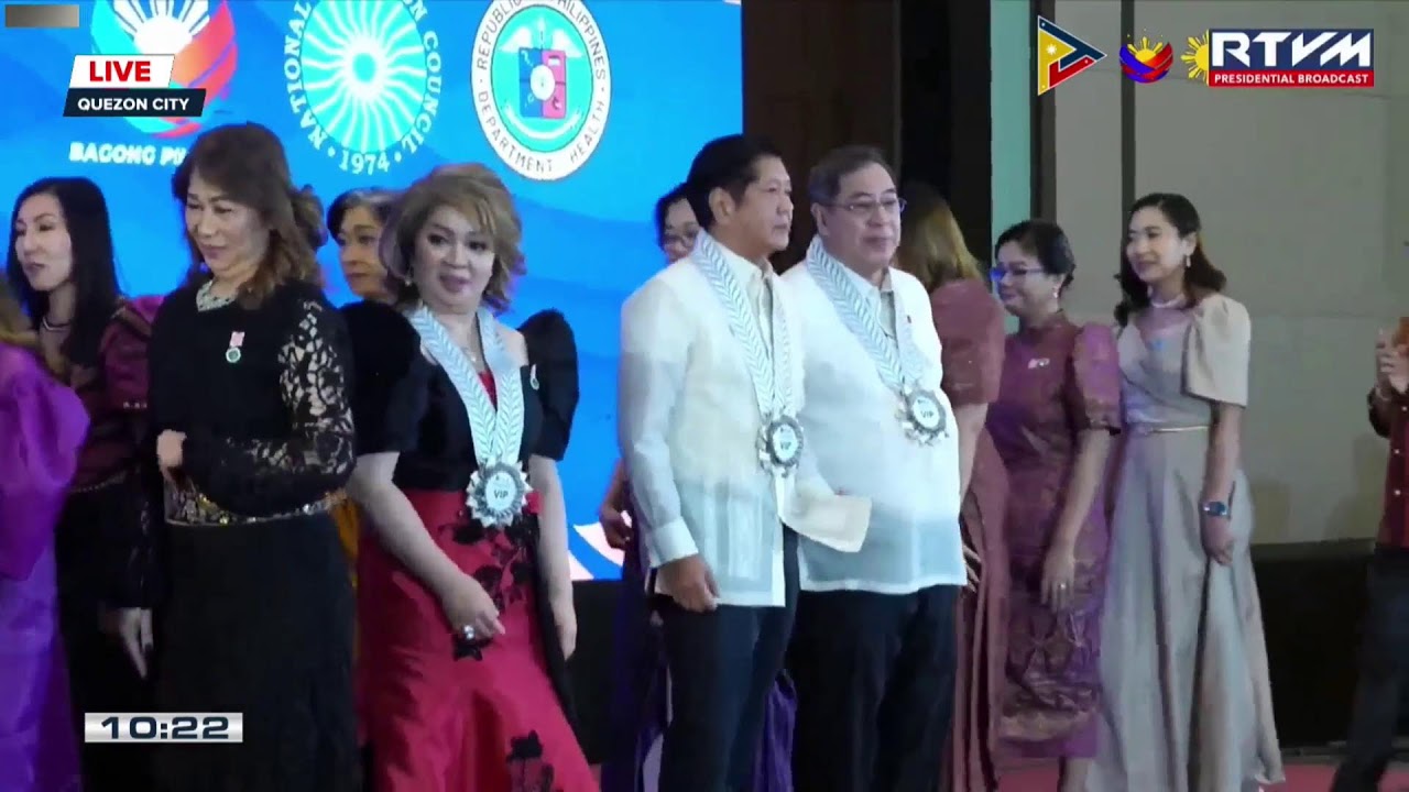 WATCH: PBBM leads the 2024 National Nutrition Awarding Ceremony in Quezon City | 7 March 2025