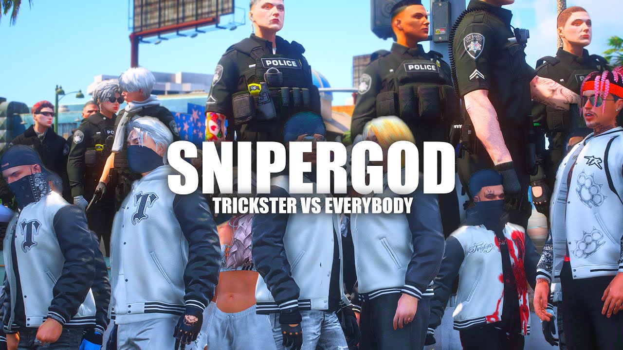 SNIPERGOD - KEI DIHUKUM MATI ! TRICKSTER VS EVERYBODY !!! GTA 5 ROLEPLAY