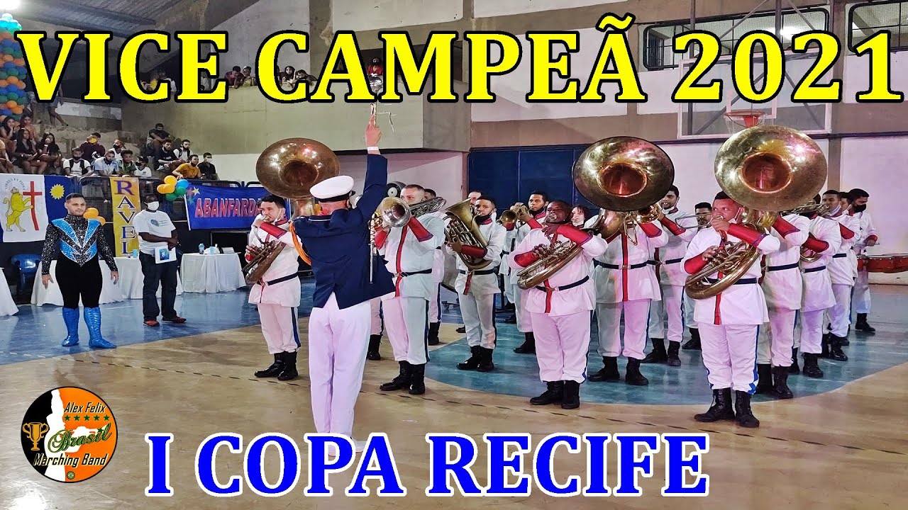 BANDA MARCIAL SENADOR PAULO GUERRA 2021 NA ETAPA FINAL 2021 DA I COPA RECIFE DE BANDAS ESCOLARES