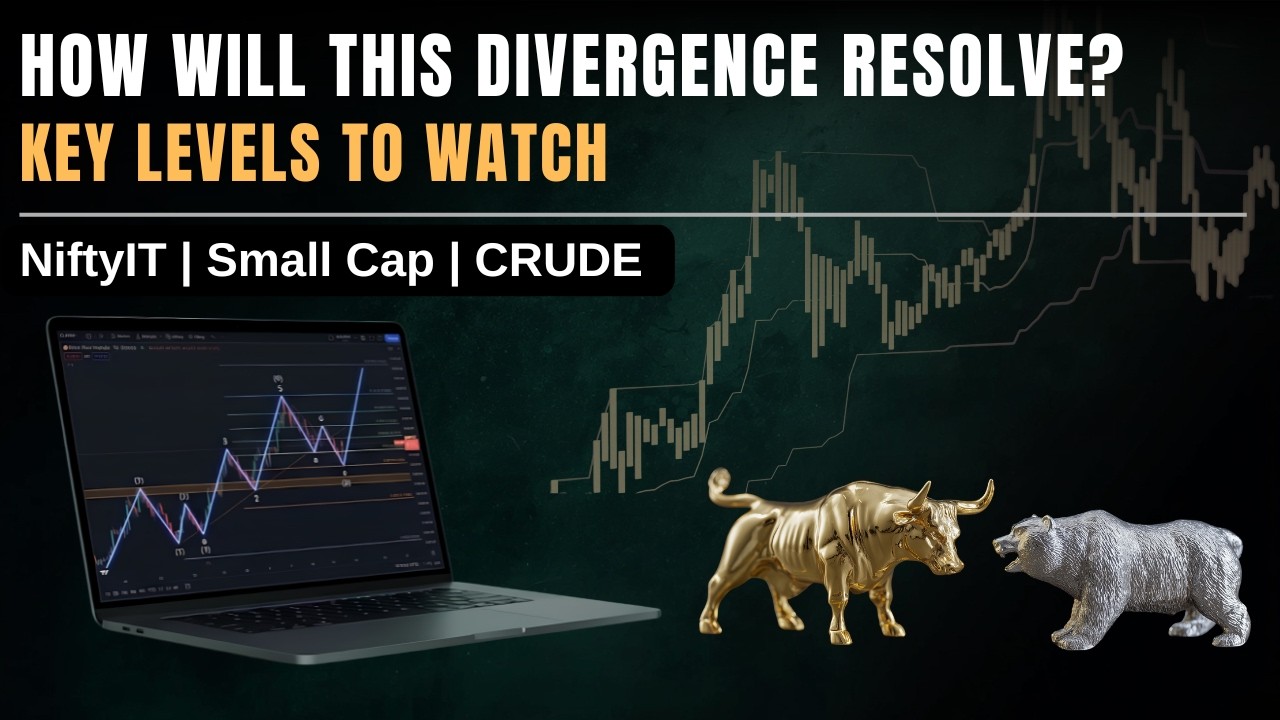 Nifty против Bank Nifty: как разрешится эта рыночная дивергенция? | Волновой анализ Эллиотта