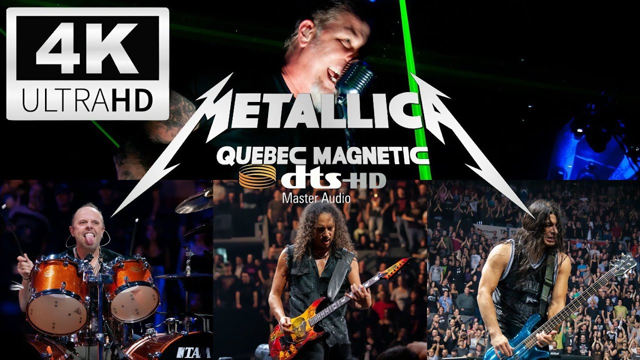 Metallica: 4K Quebec Magnetic 2009 &bull;Audio DTS + Bonus Tracks&bull;