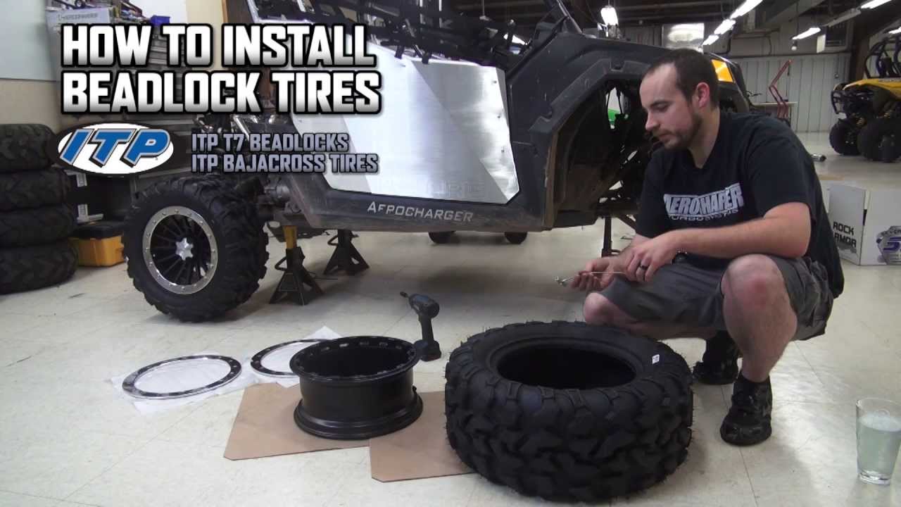 Installing ITP Beadlock/ BajaCross Tires