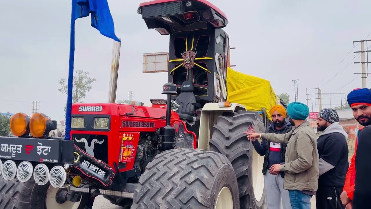 Yamdoot da jhota ਇੱਕ ਵਾਰੀ ਫੇਰ ਜੋ ਕੂਝ ਵੀਰ ਨੇ ਟਰੈਕਟਰ ਤੇ ਨਵਾਂ ਲਾਇਆ swaraj 856