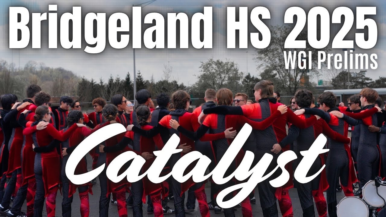 Bridgeland HS Percussion 2025 "Catalyst" Full Lot Run
