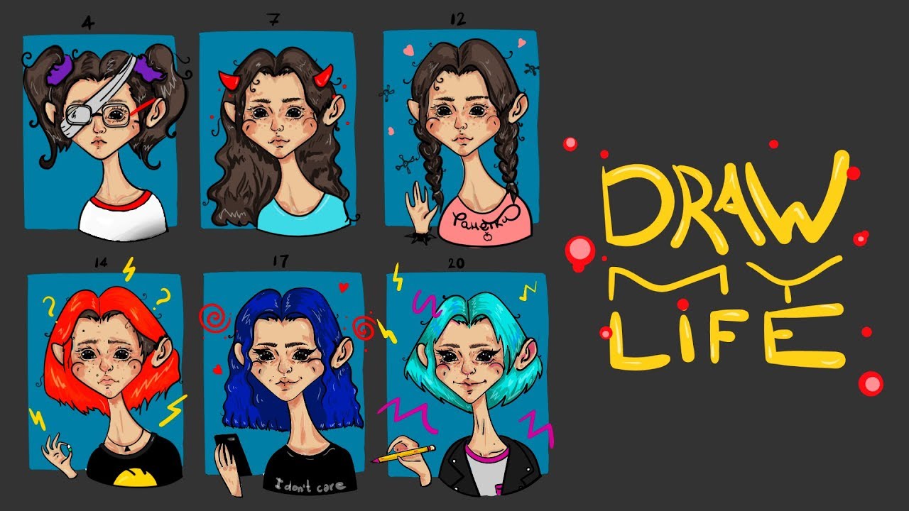 DRAW MY LIFE ♡ Бутербродберик