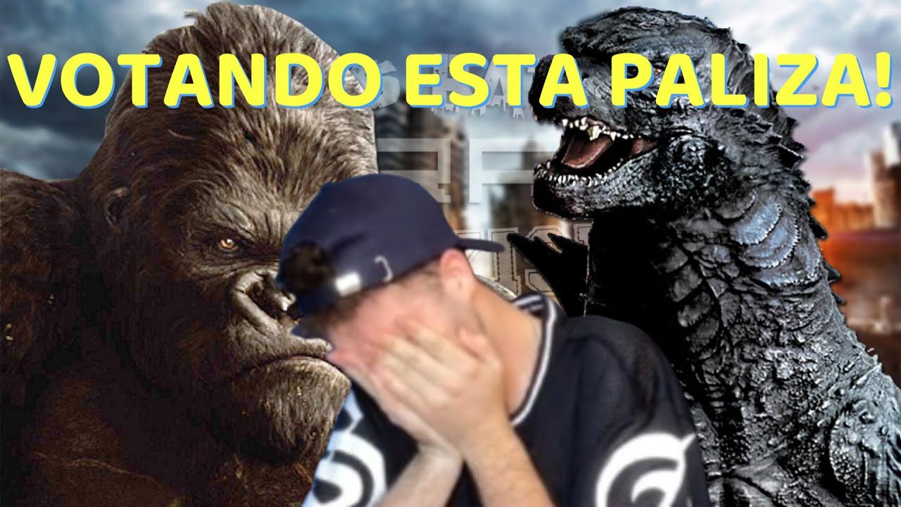 VOTANDO LA MAYOR PALIZA DE LA HISTORIA DE LAS BATALLAS! KING KONG VS GODZILLA