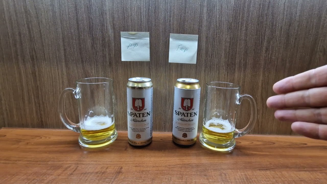 пиво Spaten. Сравнение Россия/Германия.