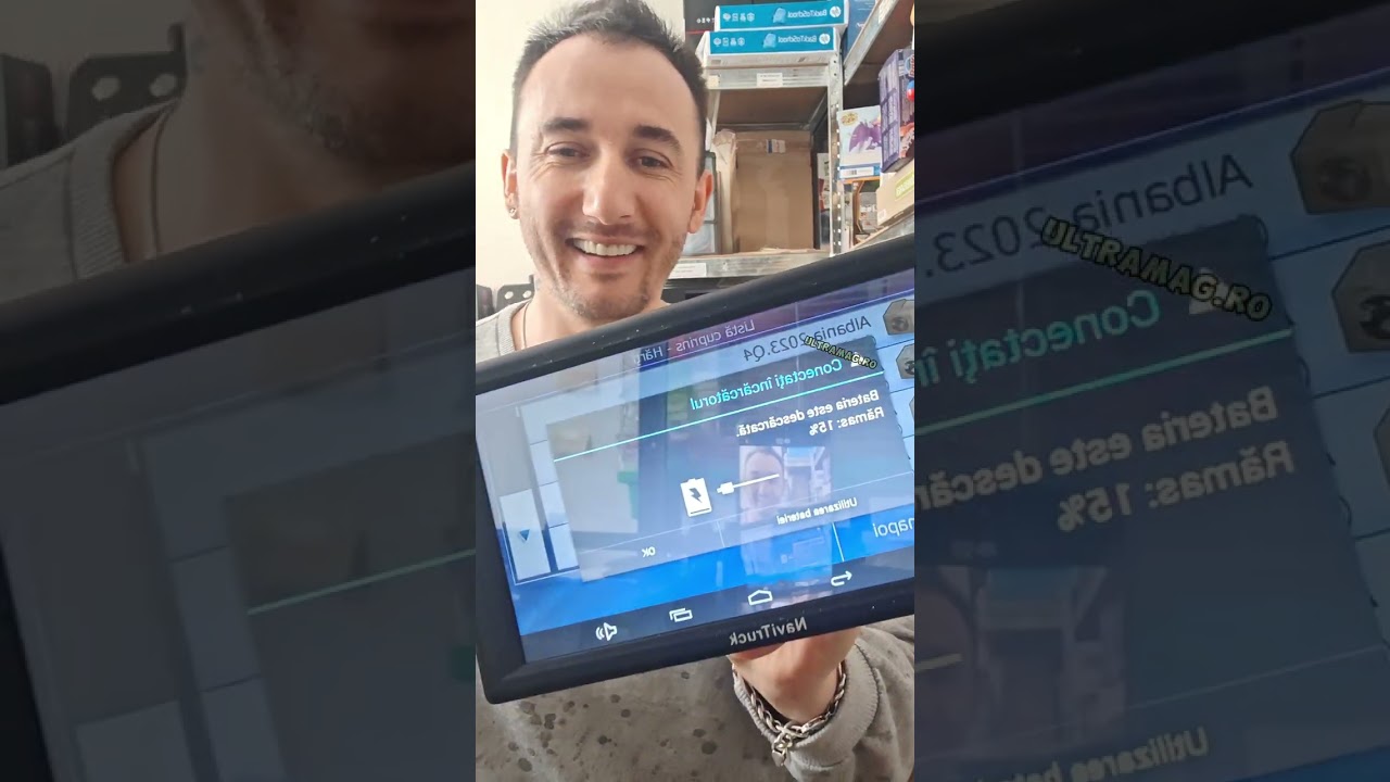 Actualizare GPS Camion Tir Hărți noi + Program Restricții înălțime, Tonaj, Parcări Tir + Zone Indust