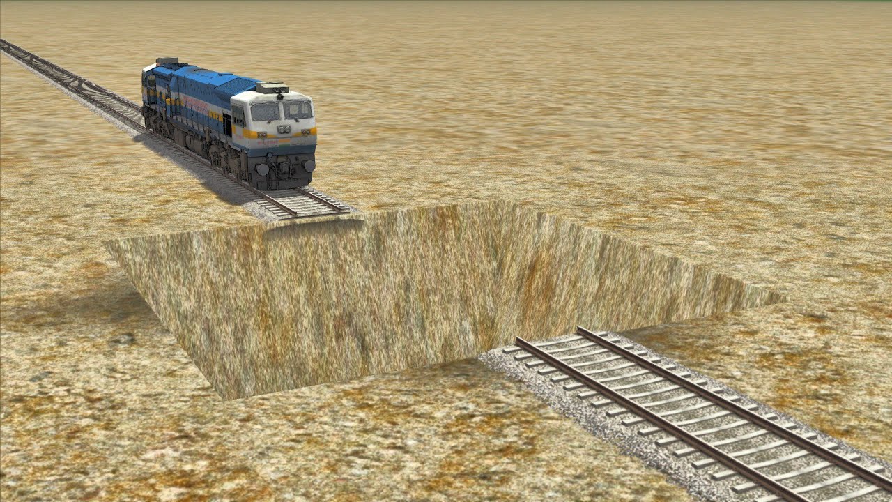 CAN I JUMP OVER THIS? | Impossible Railroad – Train simulator 2022