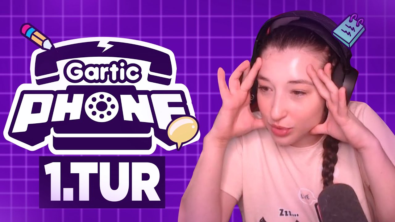 GÜLMEKTEN FENALIK GEÇİRİCEM! | Gartic Phone 1.TUR