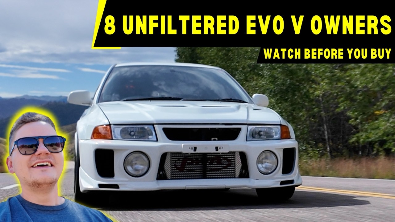 8 Mitsubishi Evo V Owners Tell Their Story | Rare JDM Interviews