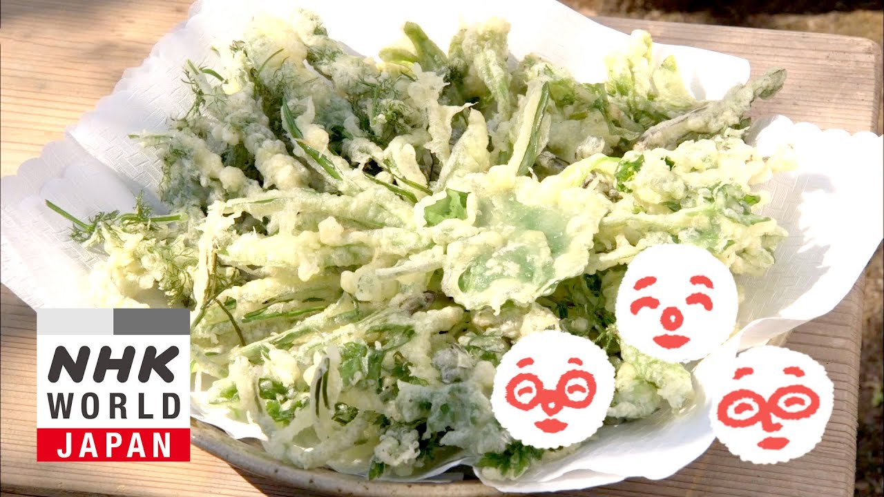 Spring Wild Plant Tempura - Nun's Cookbook