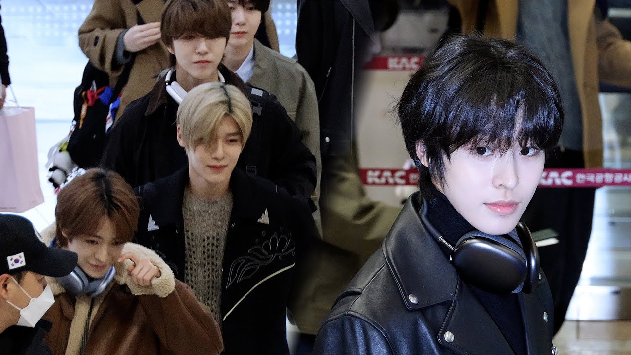 엔시티 위시 ‘NCT의 마지막 유닛’ (NCT WISH)  출국 직캠 | 김포공항 • 240126