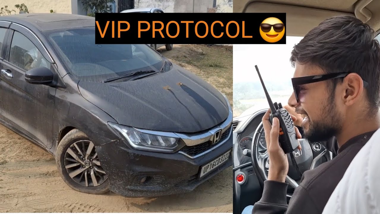 Black Honda City 🖤 || VIP Protocol 