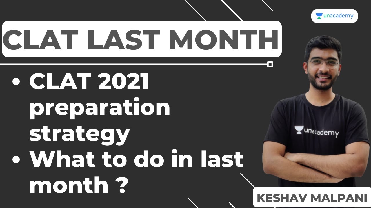 Keshav Malpani | CLAT 2021 | CLAT 2021 preparation strategy last month | CLAT Motivation | CLAT Exam