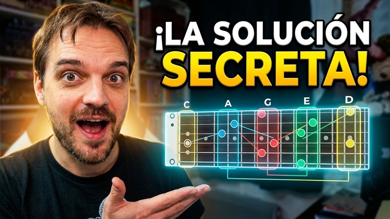 😱 Deja de sentirte perdido en la guitarra – Usa el Sistema CAGED!