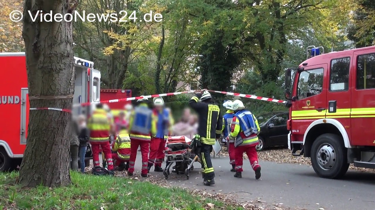 17.10.2017 - VN24 - MANV-Alarm an Dortmunder Gesamtschule - vier Kinder ins Krankenhaus