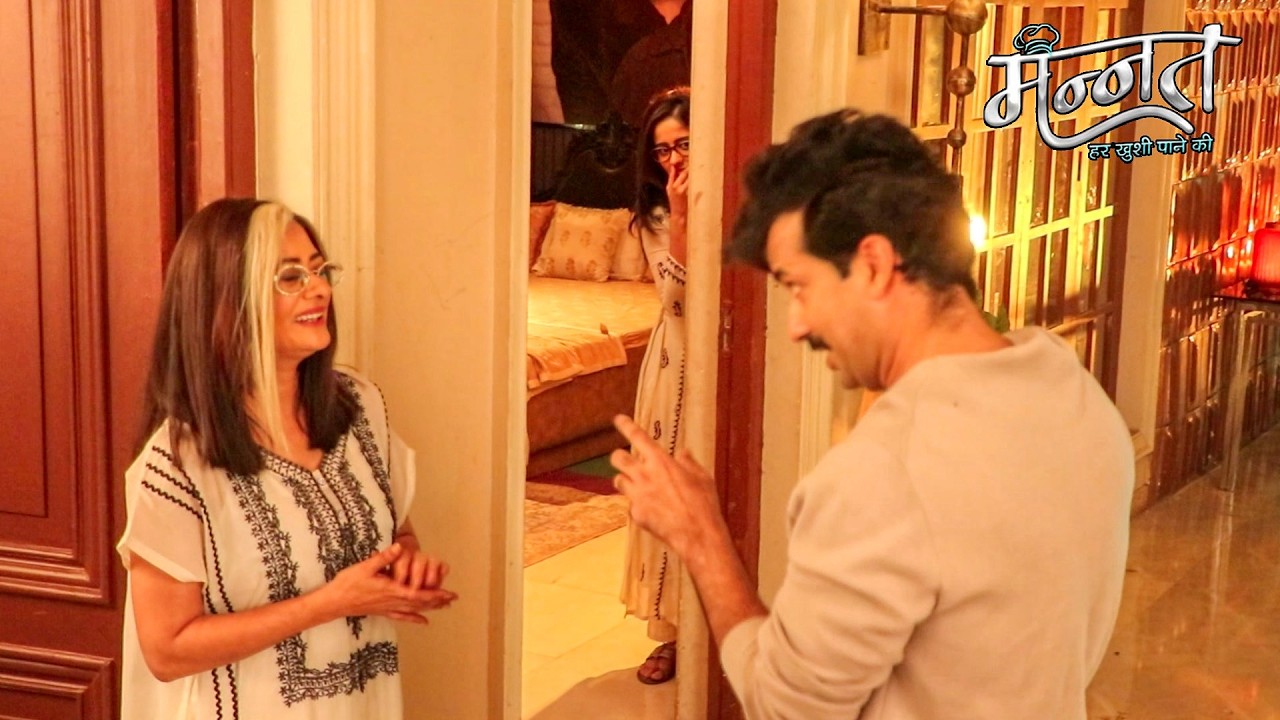 Mannat | Dhairya की शानदार Acting! Mannat चुपके से सब देख रही है! | On Location | VIRAL TV
