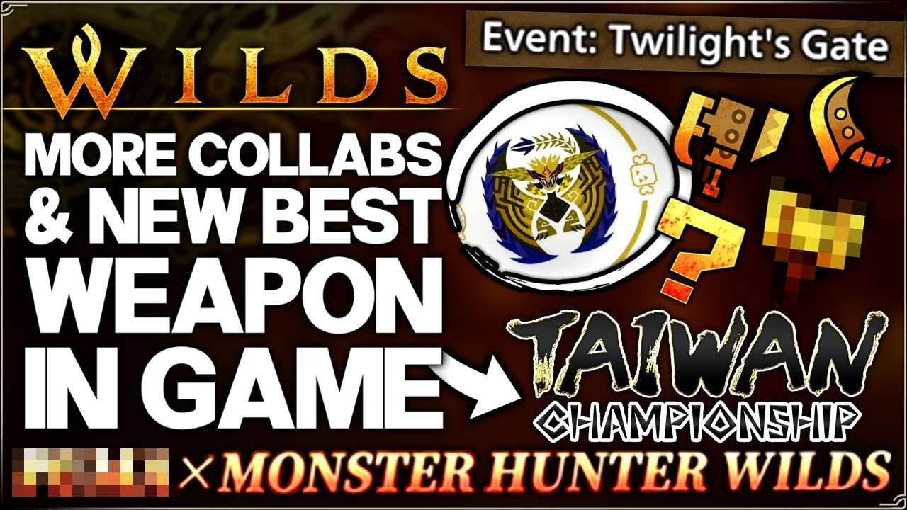 Monster Hunter Wilds - New Best Weapon Winner, New Collabs, Event & More - New Championship Guide!